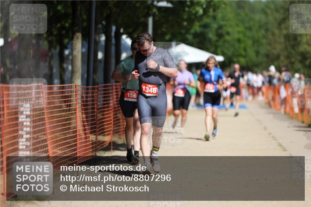 07.09.2025 - 19. Norderstedt Triathlon Michael Strokosch http://msf.ph/oto/8807296 07.09.2025 12:41:10 Laufen 156, 213, 1346 meine-sportfotos.de