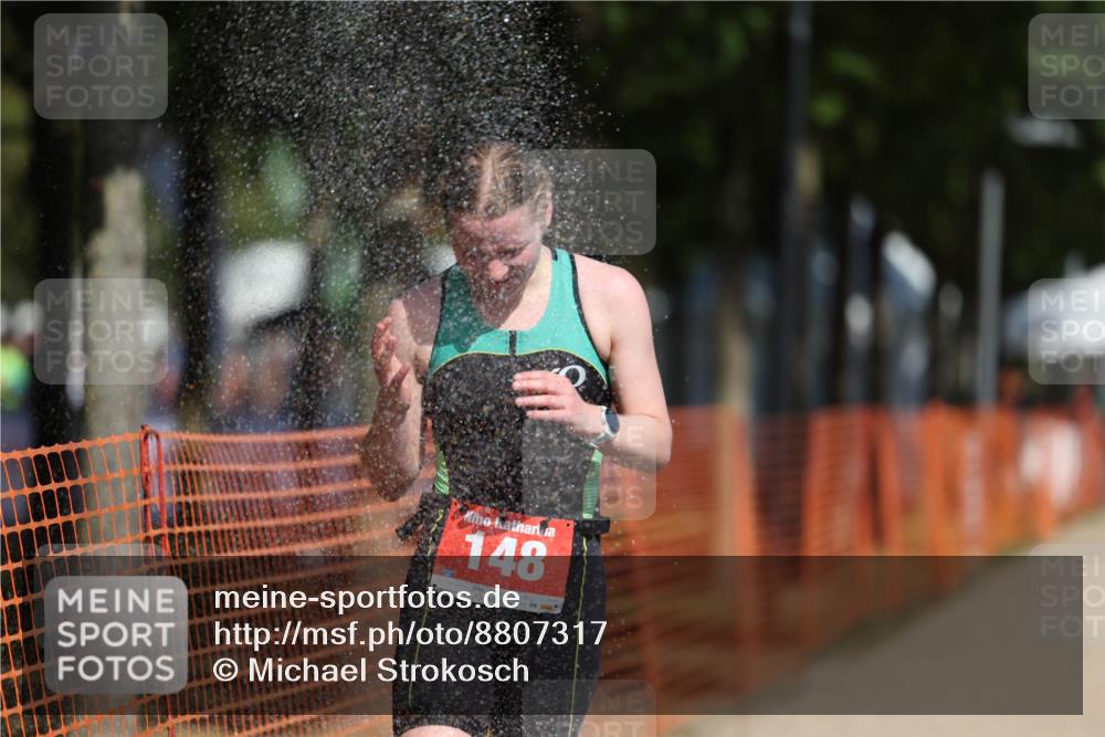 07.09.2025 - 19. Norderstedt Triathlon Michael Strokosch http://msf.ph/oto/8807317 07.09.2025 12:12:32 Laufen 148, 778 meine-sportfotos.de