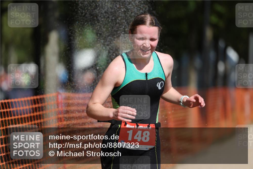 07.09.2025 - 19. Norderstedt Triathlon Michael Strokosch http://msf.ph/oto/8807323 07.09.2025 12:12:32 Laufen 148, 778 meine-sportfotos.de