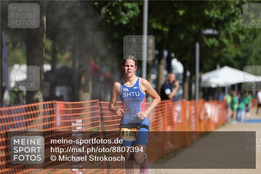 07.09.2025 - 19. Norderstedt Triathlon Michael Strokosch http://msf.ph/oto/8807394 07.09.2025 11:30:21 Laufen 1185 meine-sportfotos.de