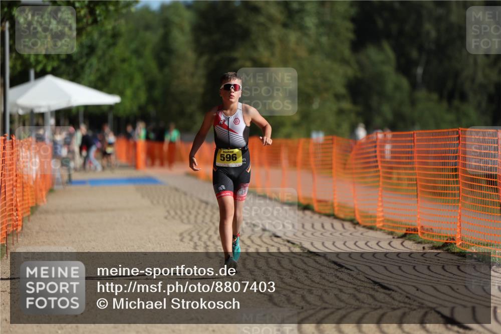 07.09.2025 - 19. Norderstedt Triathlon Michael Strokosch http://msf.ph/oto/8807403 07.09.2025 09:48:35 Laufen 596, 610 meine-sportfotos.de