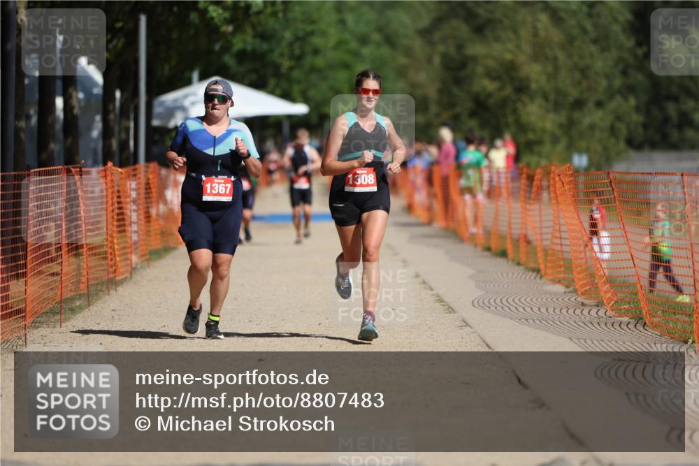 07.09.2025 - 19. Norderstedt Triathlon Michael Strokosch http://msf.ph/oto/8807483 07.09.2025 12:13:04 Laufen 710, 861, 1308, 1367 meine-sportfotos.de