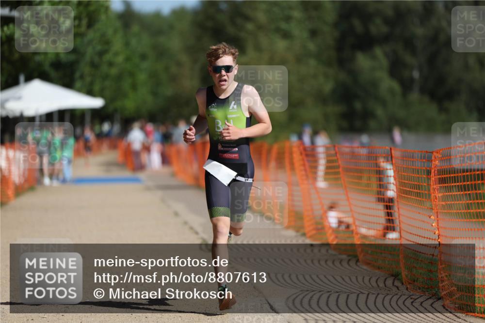 07.09.2025 - 19. Norderstedt Triathlon Michael Strokosch http://msf.ph/oto/8807613 07.09.2025 11:30:53 Laufen 1180, 1188 meine-sportfotos.de