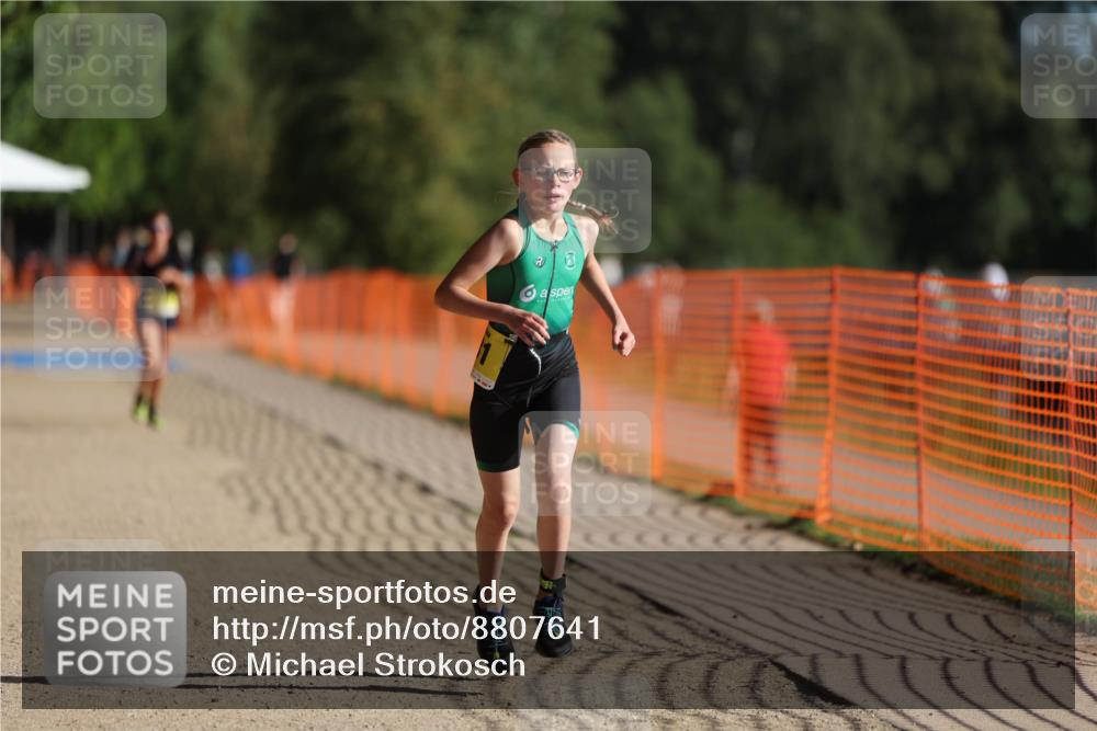 07.09.2025 - 19. Norderstedt Triathlon Michael Strokosch http://msf.ph/oto/8807641 07.09.2025 09:49:05 Laufen 560, 581 meine-sportfotos.de