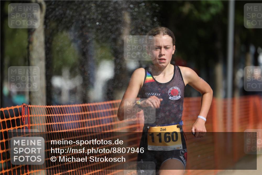 07.09.2025 - 19. Norderstedt Triathlon Michael Strokosch http://msf.ph/oto/8807946 07.09.2025 11:31:28 Laufen 1160, 1198 meine-sportfotos.de