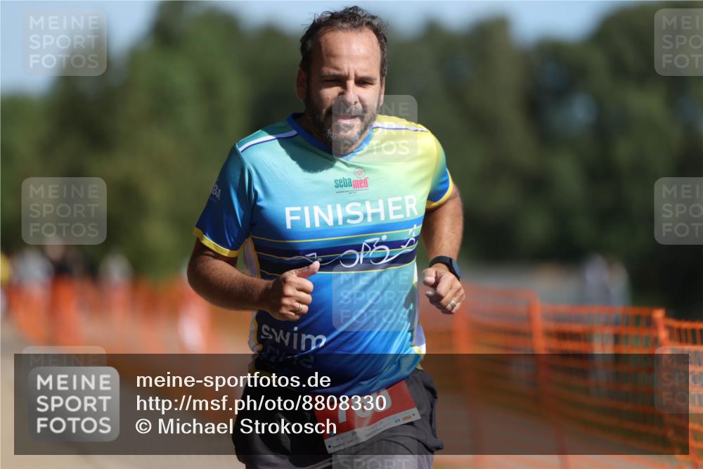 07.09.2025 - 19. Norderstedt Triathlon Michael Strokosch http://msf.ph/oto/8808330 07.09.2025 11:32:10 Laufen 760 meine-sportfotos.de