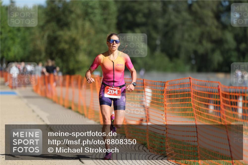 07.09.2025 - 19. Norderstedt Triathlon Michael Strokosch http://msf.ph/oto/8808350 07.09.2025 11:32:48 Laufen 204 meine-sportfotos.de