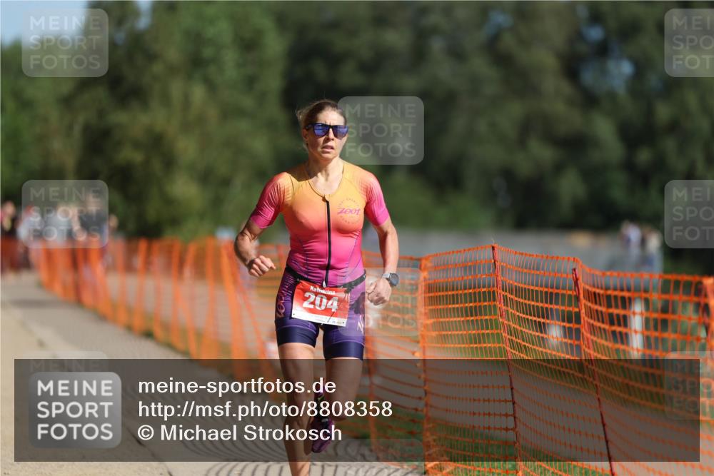07.09.2025 - 19. Norderstedt Triathlon Michael Strokosch http://msf.ph/oto/8808358 07.09.2025 11:32:49 Laufen 204 meine-sportfotos.de