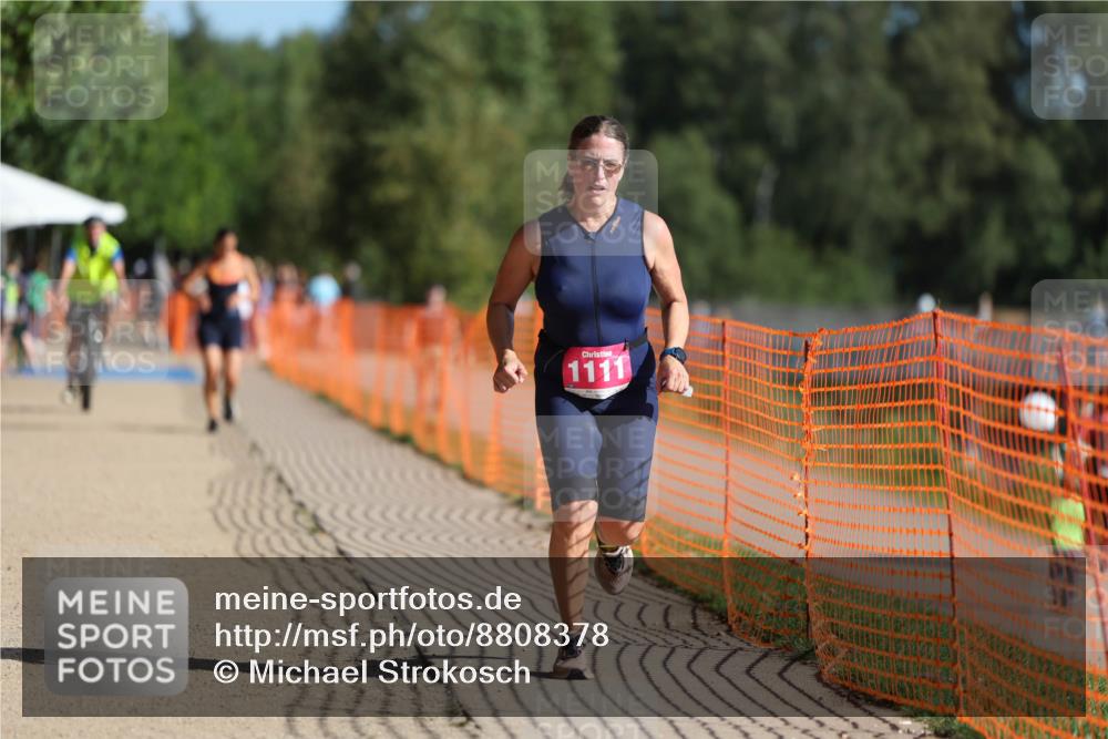 07.09.2025 - 19. Norderstedt Triathlon Michael Strokosch http://msf.ph/oto/8808378 07.09.2025 10:30:18 Laufen 1111 meine-sportfotos.de