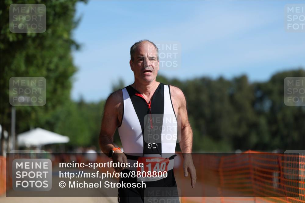07.09.2025 - 19. Norderstedt Triathlon Michael Strokosch http://msf.ph/oto/8808800 07.09.2025 10:32:48 Laufen 1140 meine-sportfotos.de