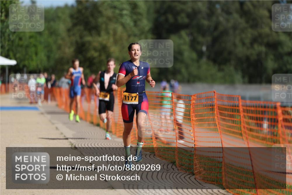 07.09.2025 - 19. Norderstedt Triathlon Michael Strokosch http://msf.ph/oto/8809269 07.09.2025 11:36:36 Laufen 1165, 1166, 1177 meine-sportfotos.de