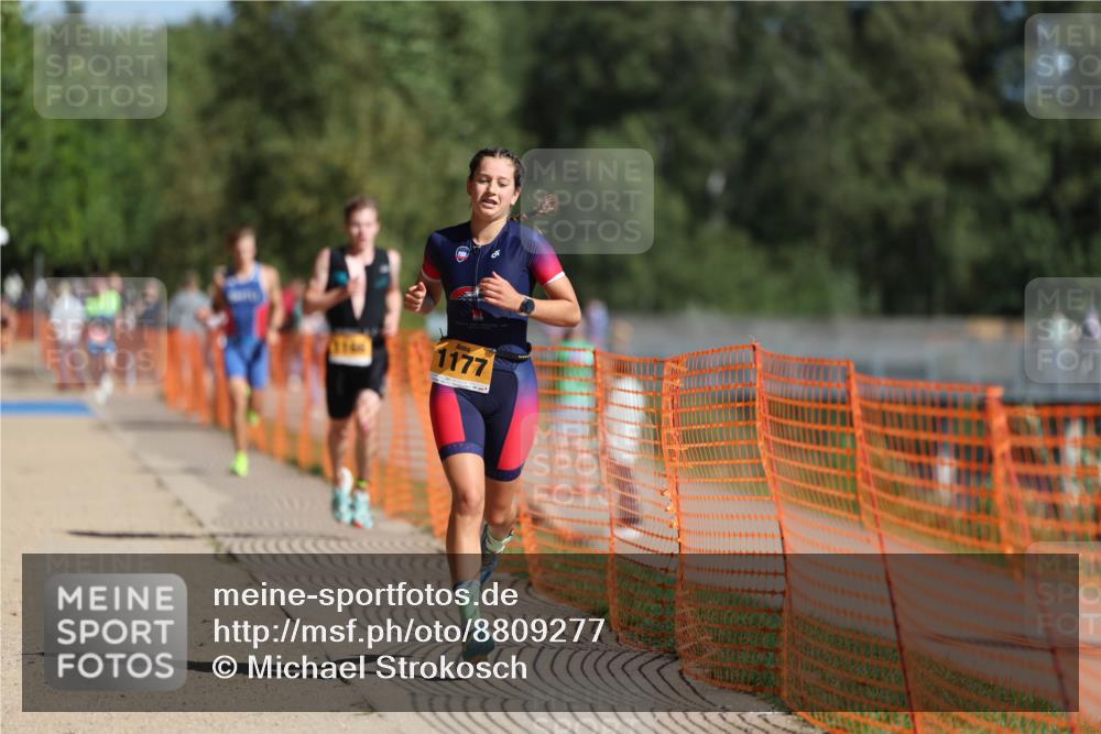 07.09.2025 - 19. Norderstedt Triathlon Michael Strokosch http://msf.ph/oto/8809277 07.09.2025 11:36:37 Laufen 1165, 1166, 1177 meine-sportfotos.de