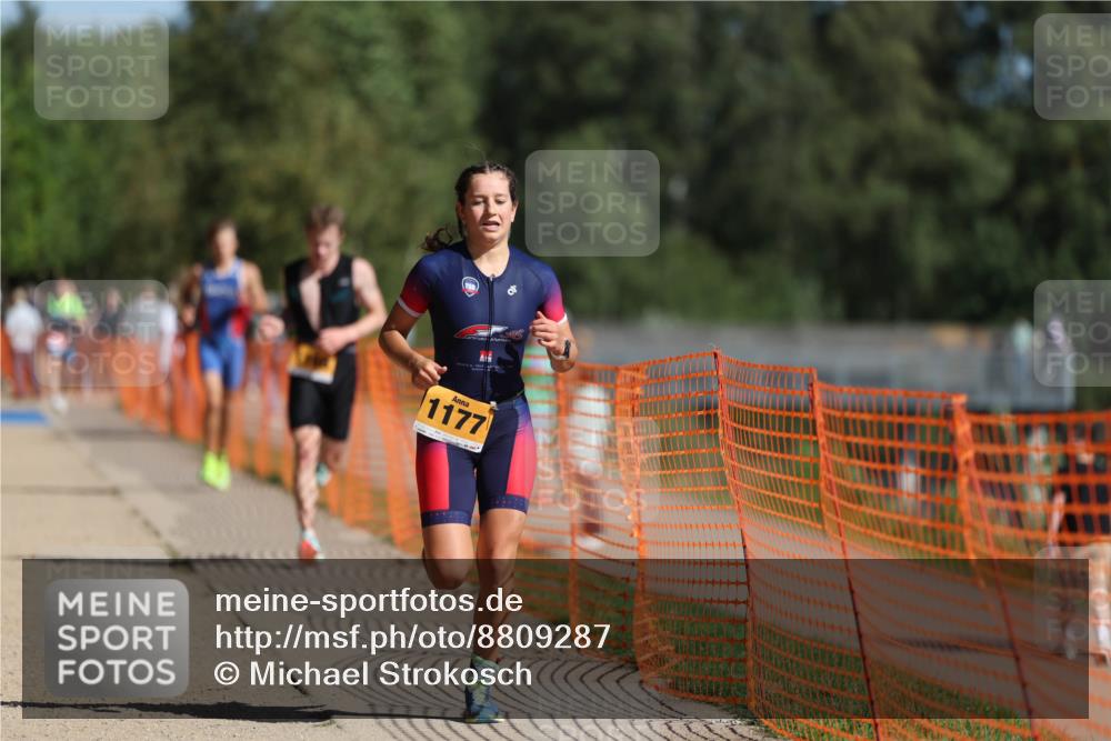 07.09.2025 - 19. Norderstedt Triathlon Michael Strokosch http://msf.ph/oto/8809287 07.09.2025 11:36:37 Laufen 1165, 1166, 1177 meine-sportfotos.de