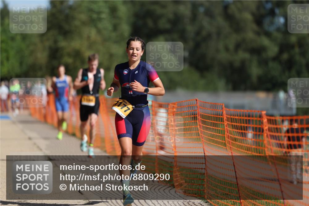 07.09.2025 - 19. Norderstedt Triathlon Michael Strokosch http://msf.ph/oto/8809290 07.09.2025 11:36:37 Laufen 1165, 1166, 1177 meine-sportfotos.de