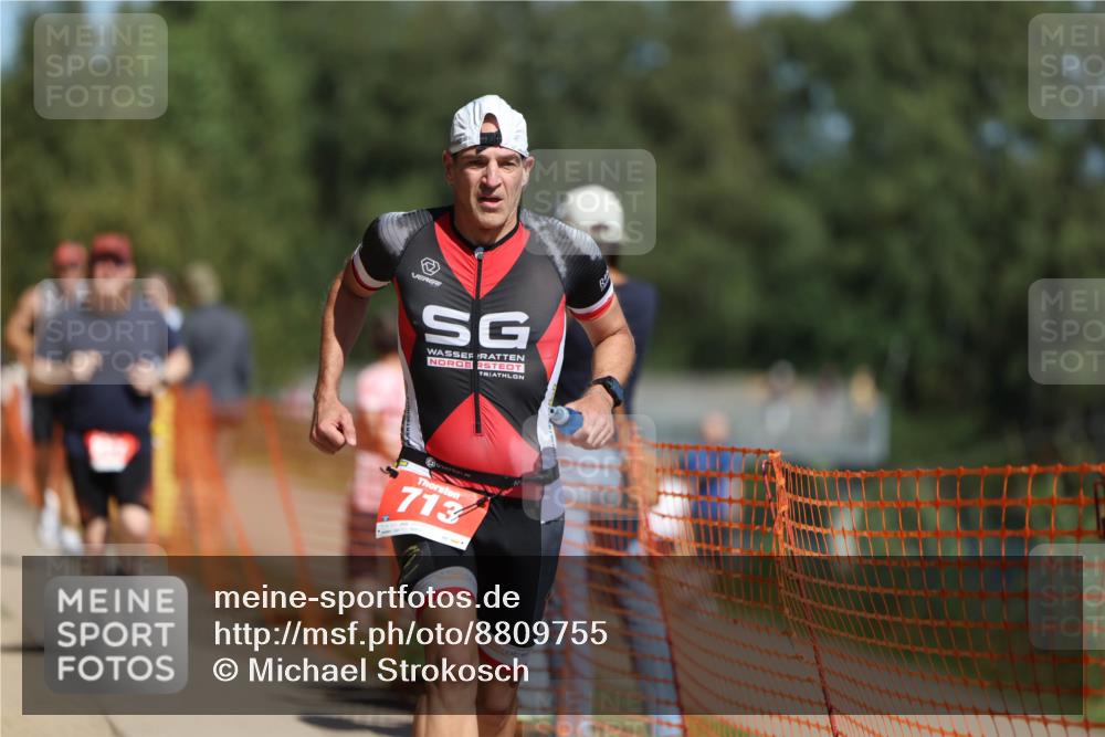 07.09.2025 - 19. Norderstedt Triathlon Michael Strokosch http://msf.ph/oto/8809755 07.09.2025 12:47:18 Laufen 151, 227, 713 meine-sportfotos.de