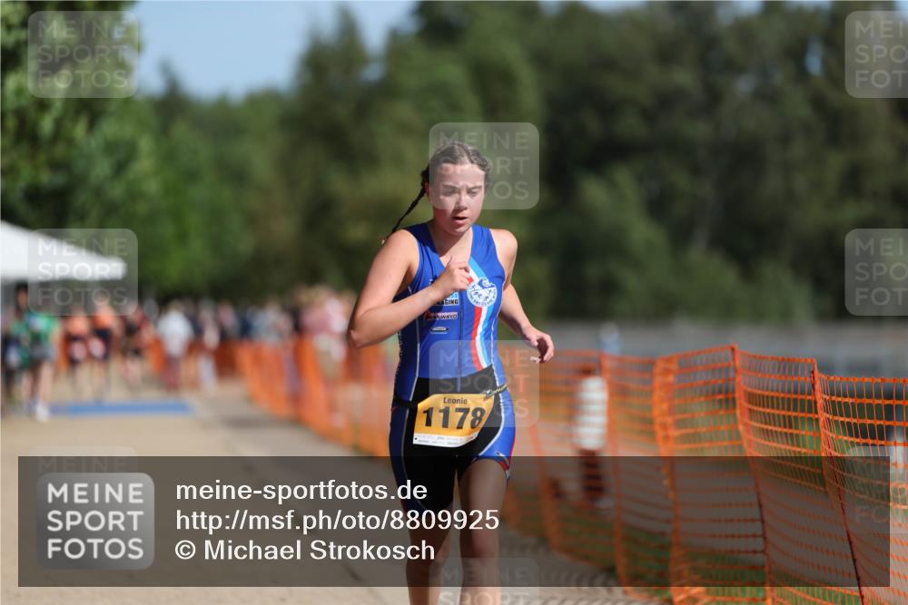 07.09.2025 - 19. Norderstedt Triathlon Michael Strokosch http://msf.ph/oto/8809925 07.09.2025 11:38:29 Laufen 1178 meine-sportfotos.de
