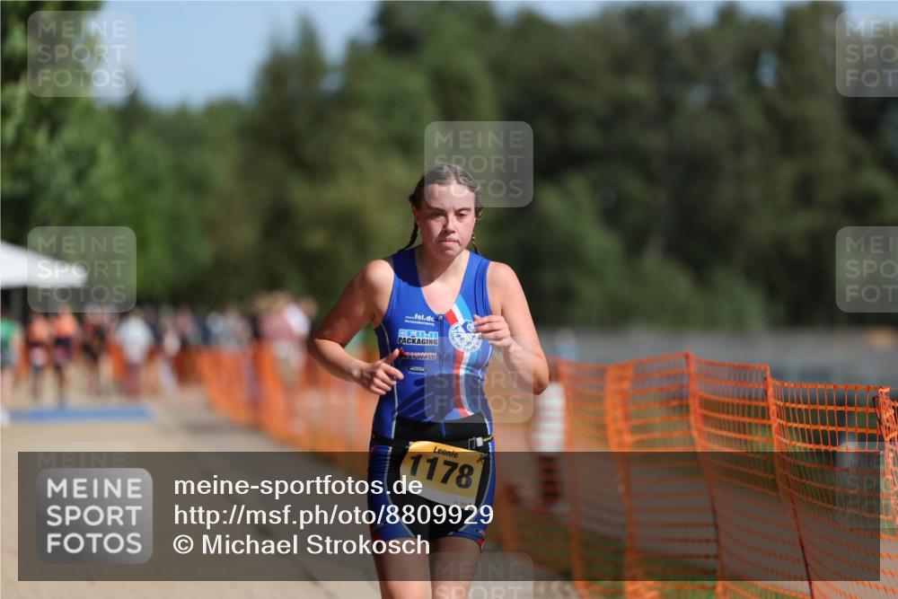 07.09.2025 - 19. Norderstedt Triathlon Michael Strokosch http://msf.ph/oto/8809929 07.09.2025 11:38:29 Laufen 1178 meine-sportfotos.de