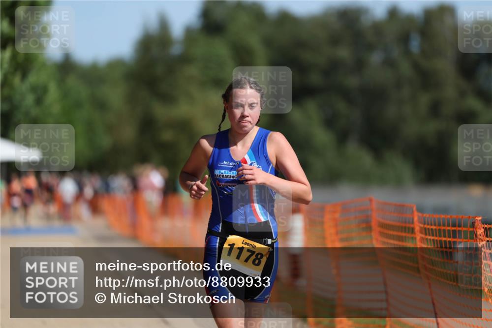 07.09.2025 - 19. Norderstedt Triathlon Michael Strokosch http://msf.ph/oto/8809933 07.09.2025 11:38:29 Laufen 1178 meine-sportfotos.de