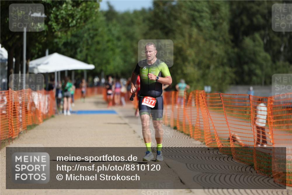 07.09.2025 - 19. Norderstedt Triathlon Michael Strokosch http://msf.ph/oto/8810120 07.09.2025 11:39:00 Laufen 1184, 1377 meine-sportfotos.de