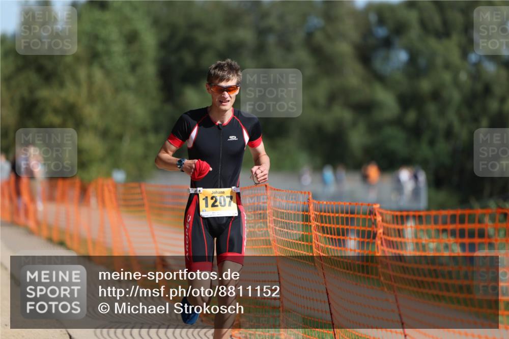 07.09.2025 - 19. Norderstedt Triathlon Michael Strokosch http://msf.ph/oto/8811152 07.09.2025 11:40:00 Laufen 1207 meine-sportfotos.de
