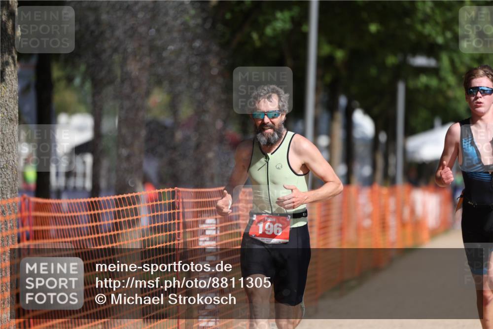 07.09.2025 - 19. Norderstedt Triathlon Michael Strokosch http://msf.ph/oto/8811305 07.09.2025 11:40:12 Laufen 196, 1171, 1323 meine-sportfotos.de