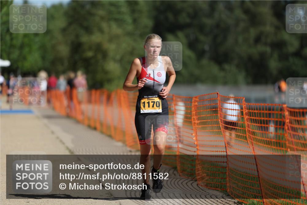07.09.2025 - 19. Norderstedt Triathlon Michael Strokosch http://msf.ph/oto/8811582 07.09.2025 11:40:36 Laufen 1160, 1170 meine-sportfotos.de