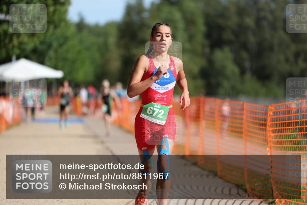 07.09.2025 - 19. Norderstedt Triathlon Michael Strokosch http://msf.ph/oto/8811967 07.09.2025 10:42:36 Laufen 652, 672 meine-sportfotos.de