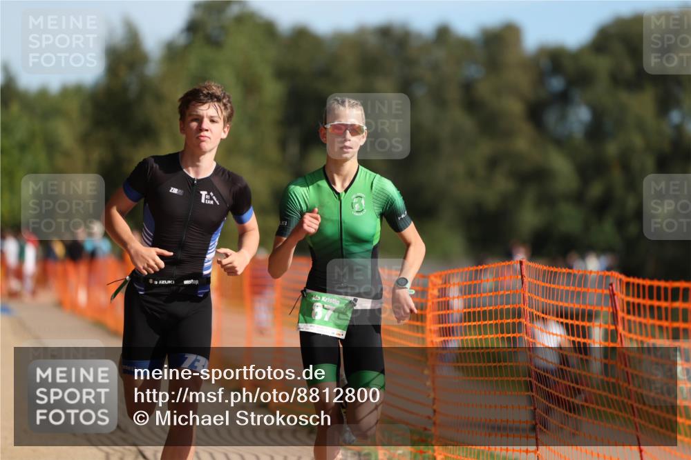07.09.2025 - 19. Norderstedt Triathlon Michael Strokosch http://msf.ph/oto/8812800 07.09.2025 10:43:41 Laufen 87, 93, 661 meine-sportfotos.de