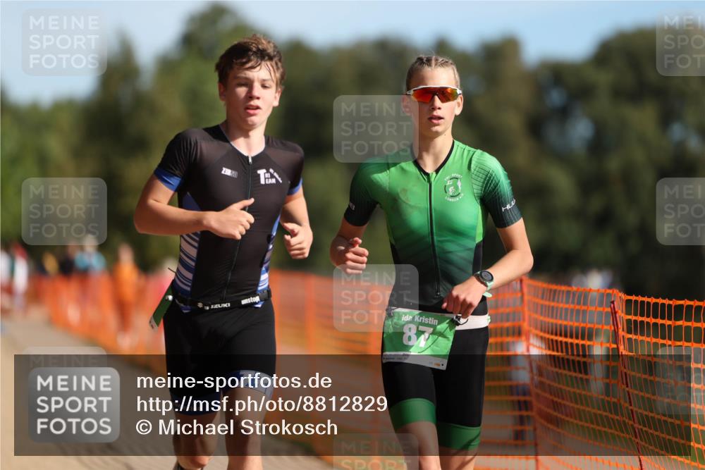 07.09.2025 - 19. Norderstedt Triathlon Michael Strokosch http://msf.ph/oto/8812829 07.09.2025 10:43:41 Laufen 87, 93, 661 meine-sportfotos.de