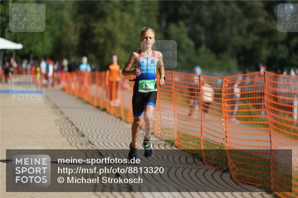 07.09.2025 - 19. Norderstedt Triathlon Michael Strokosch http://msf.ph/oto/8813320 07.09.2025 10:44:11 Laufen 96, 134 meine-sportfotos.de