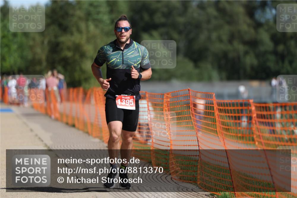 07.09.2025 - 19. Norderstedt Triathlon Michael Strokosch http://msf.ph/oto/8813370 07.09.2025 11:42:40 Laufen 1152, 1395 meine-sportfotos.de