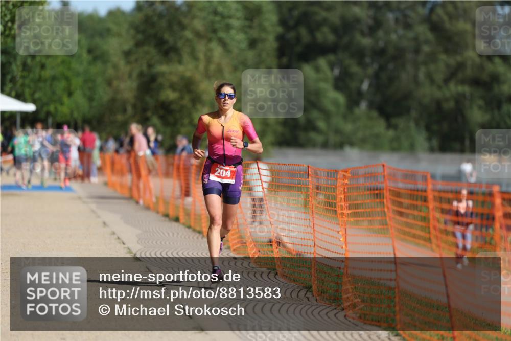 07.09.2025 - 19. Norderstedt Triathlon Michael Strokosch http://msf.ph/oto/8813583 07.09.2025 11:43:01 Laufen 204 meine-sportfotos.de