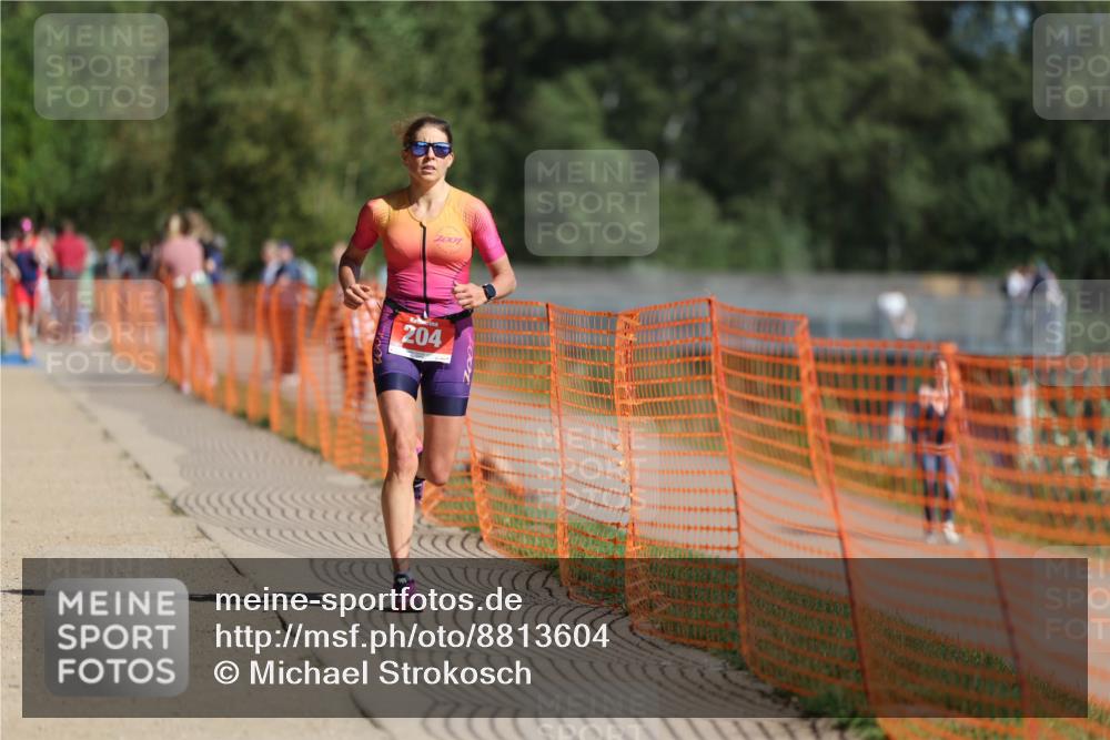07.09.2025 - 19. Norderstedt Triathlon Michael Strokosch http://msf.ph/oto/8813604 07.09.2025 11:43:01 Laufen 204 meine-sportfotos.de