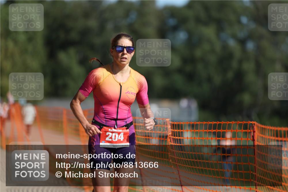 07.09.2025 - 19. Norderstedt Triathlon Michael Strokosch http://msf.ph/oto/8813666 07.09.2025 11:43:04 Laufen 204 meine-sportfotos.de