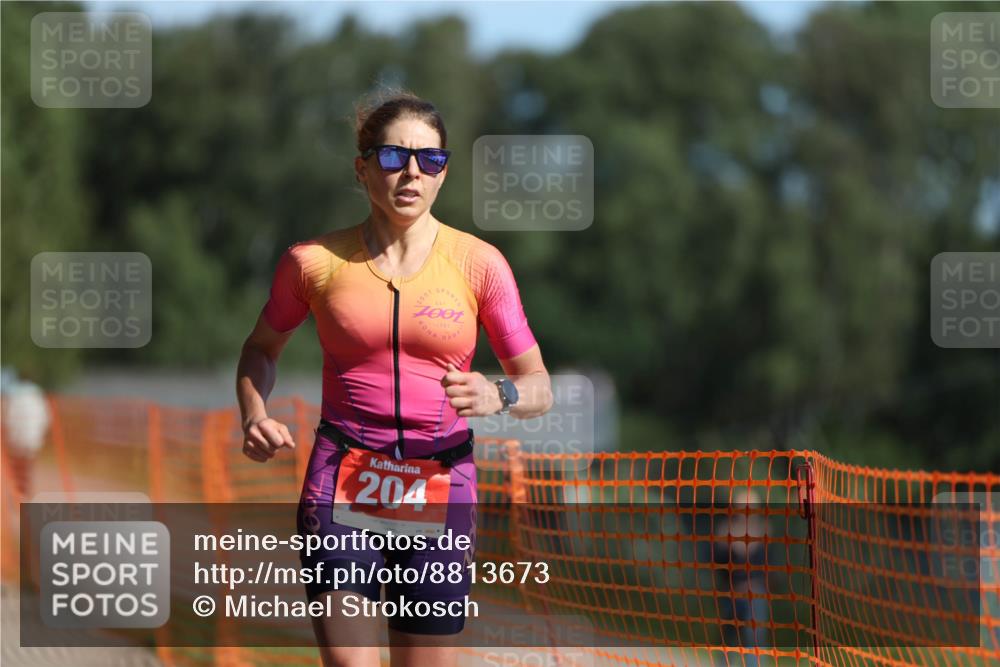 07.09.2025 - 19. Norderstedt Triathlon Michael Strokosch http://msf.ph/oto/8813673 07.09.2025 11:43:04 Laufen 204 meine-sportfotos.de