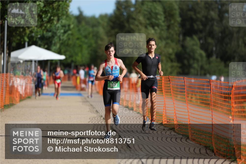 07.09.2025 - 19. Norderstedt Triathlon Michael Strokosch http://msf.ph/oto/8813751 07.09.2025 10:44:47 Laufen 102, 651 meine-sportfotos.de