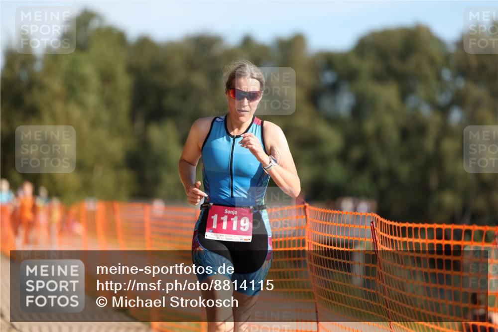 07.09.2025 - 19. Norderstedt Triathlon Michael Strokosch http://msf.ph/oto/8814115 07.09.2025 10:45:04 Laufen 108, 131, 1111, 1119 meine-sportfotos.de