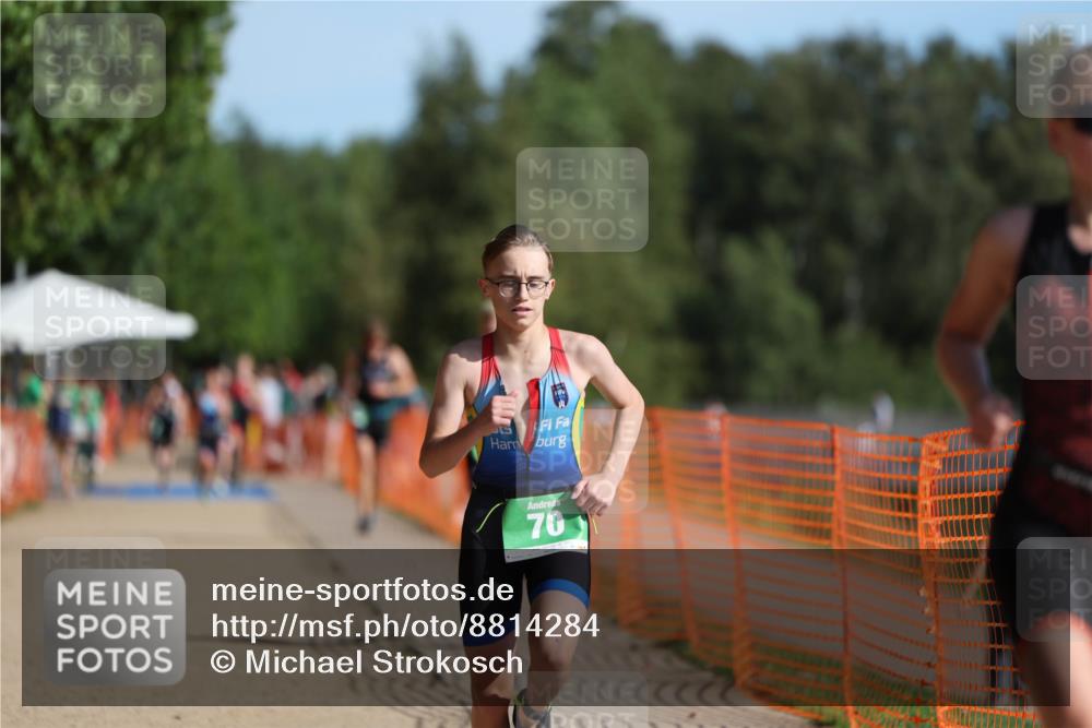07.09.2025 - 19. Norderstedt Triathlon Michael Strokosch http://msf.ph/oto/8814284 07.09.2025 10:45:14 Laufen 70, 114, 682 meine-sportfotos.de