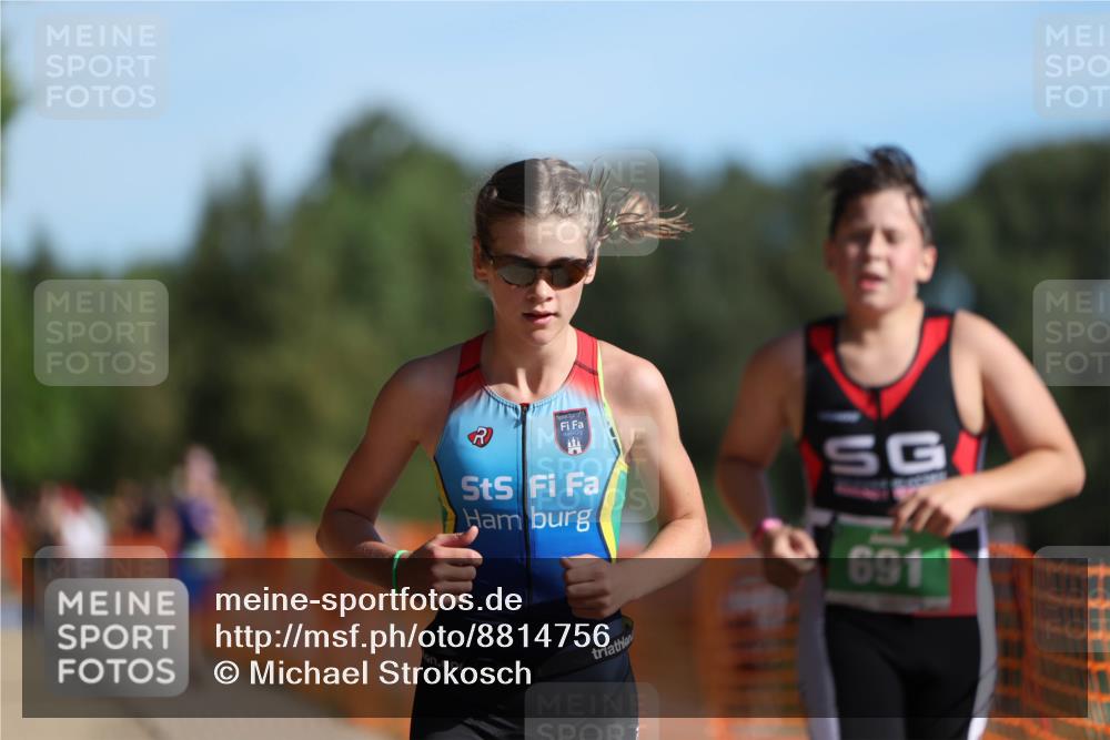 07.09.2025 - 19. Norderstedt Triathlon Michael Strokosch http://msf.ph/oto/8814756 07.09.2025 10:45:41 Laufen 76, 691 meine-sportfotos.de
