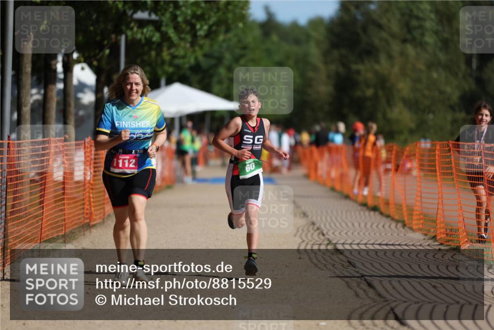 07.09.2025 - 19. Norderstedt Triathlon Michael Strokosch http://msf.ph/oto/8815529 07.09.2025 10:46:29 Laufen 60, 1112 meine-sportfotos.de