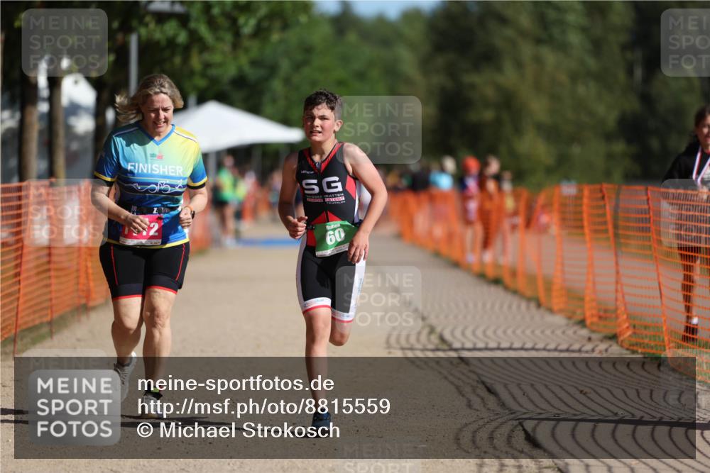 07.09.2025 - 19. Norderstedt Triathlon Michael Strokosch http://msf.ph/oto/8815559 07.09.2025 10:46:30 Laufen 60, 1112 meine-sportfotos.de