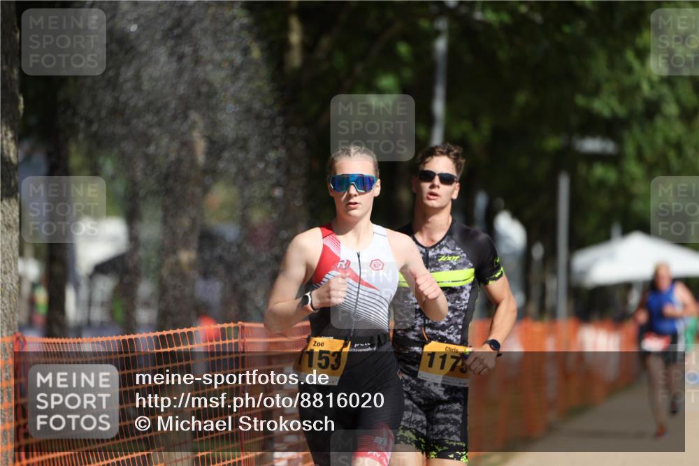 07.09.2025 - 19. Norderstedt Triathlon Michael Strokosch http://msf.ph/oto/8816020 07.09.2025 11:45:36 Laufen 760, 1153, 1175 meine-sportfotos.de