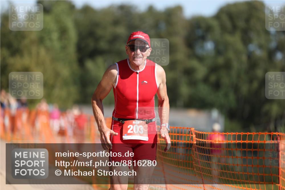 07.09.2025 - 19. Norderstedt Triathlon Michael Strokosch http://msf.ph/oto/8816280 07.09.2025 11:45:53 Laufen 203, 1165 meine-sportfotos.de