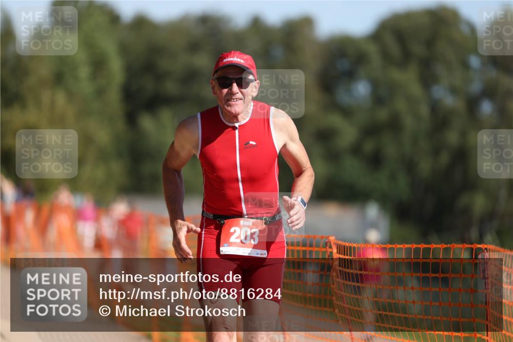 07.09.2025 - 19. Norderstedt Triathlon Michael Strokosch http://msf.ph/oto/8816284 07.09.2025 11:45:53 Laufen 203, 1165 meine-sportfotos.de