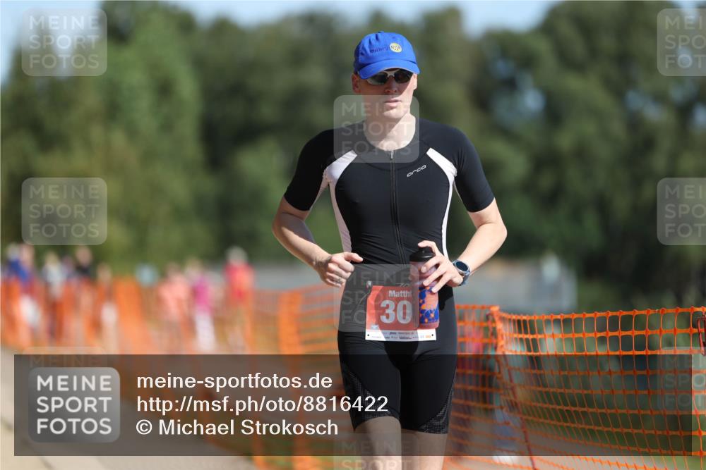 07.09.2025 - 19. Norderstedt Triathlon Michael Strokosch http://msf.ph/oto/8816422 07.09.2025 11:46:09 Laufen 306 meine-sportfotos.de