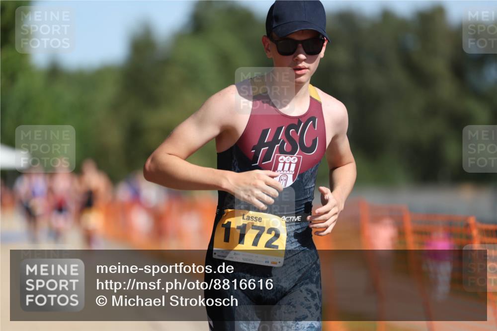 07.09.2025 - 19. Norderstedt Triathlon Michael Strokosch http://msf.ph/oto/8816616 07.09.2025 11:46:42 Laufen 1172, 1279 meine-sportfotos.de