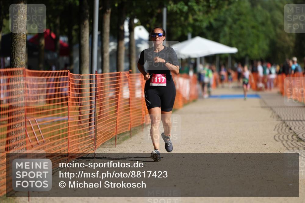 07.09.2025 - 19. Norderstedt Triathlon Michael Strokosch http://msf.ph/oto/8817423 07.09.2025 10:48:22 Laufen 91, 1117 meine-sportfotos.de