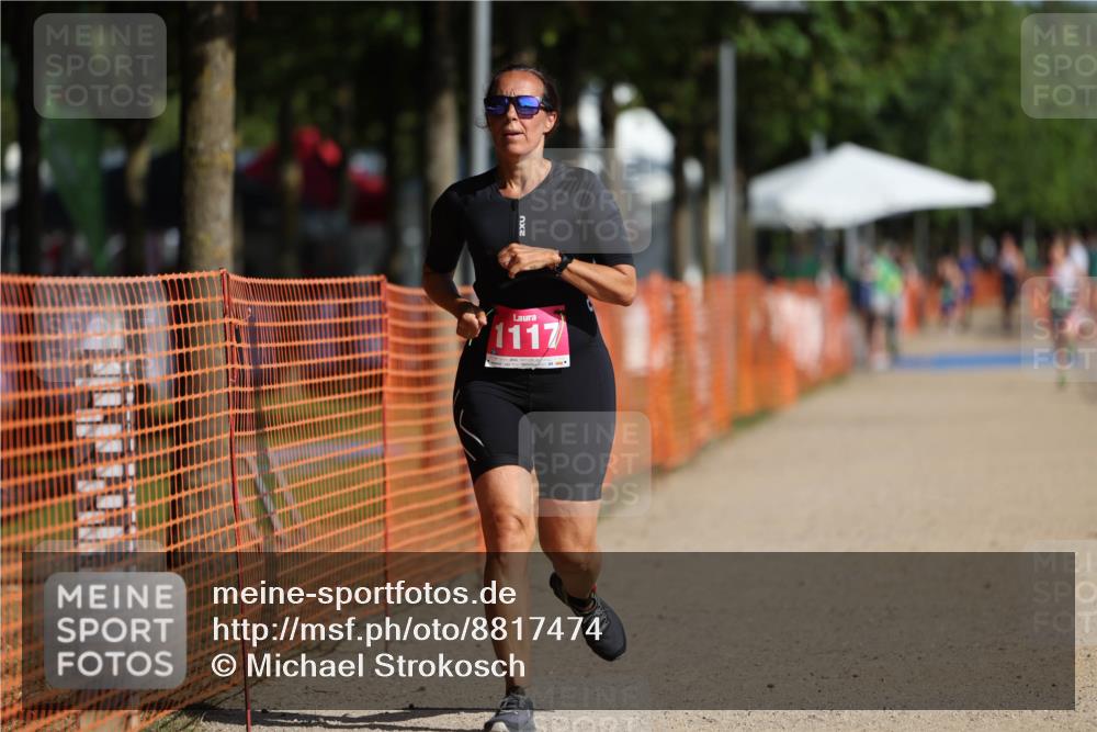 07.09.2025 - 19. Norderstedt Triathlon Michael Strokosch http://msf.ph/oto/8817474 07.09.2025 10:48:24 Laufen 91, 1117 meine-sportfotos.de