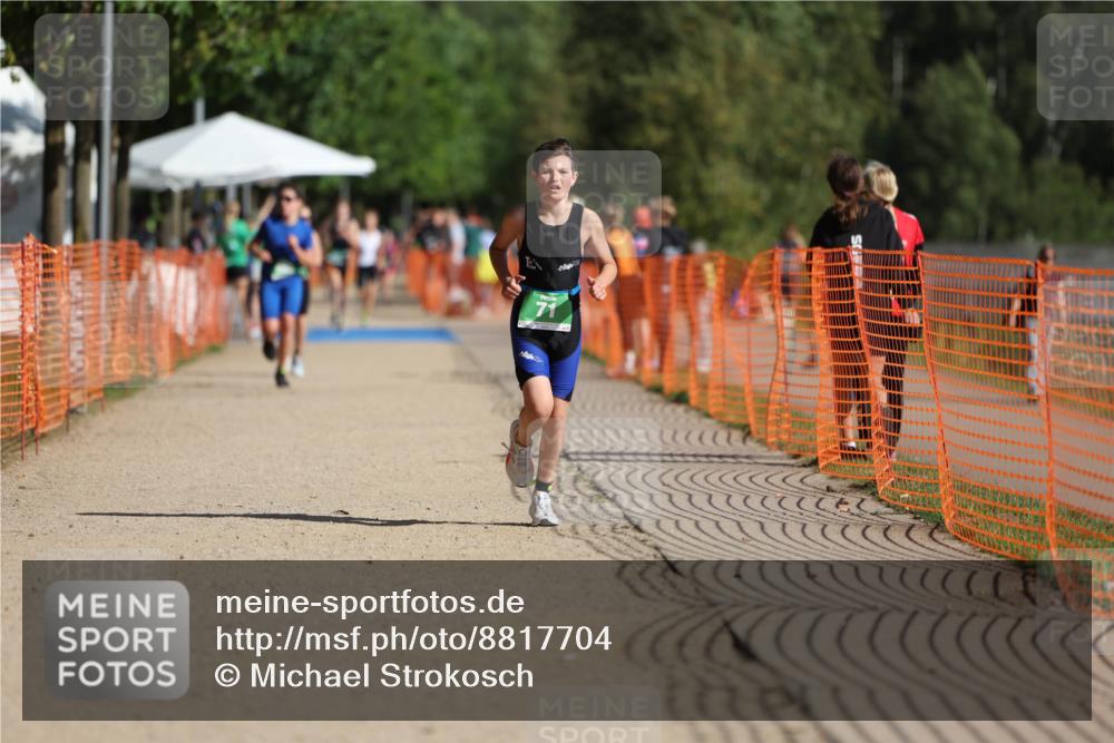 07.09.2025 - 19. Norderstedt Triathlon Michael Strokosch http://msf.ph/oto/8817704 07.09.2025 10:48:46 Laufen 71, 654 meine-sportfotos.de
