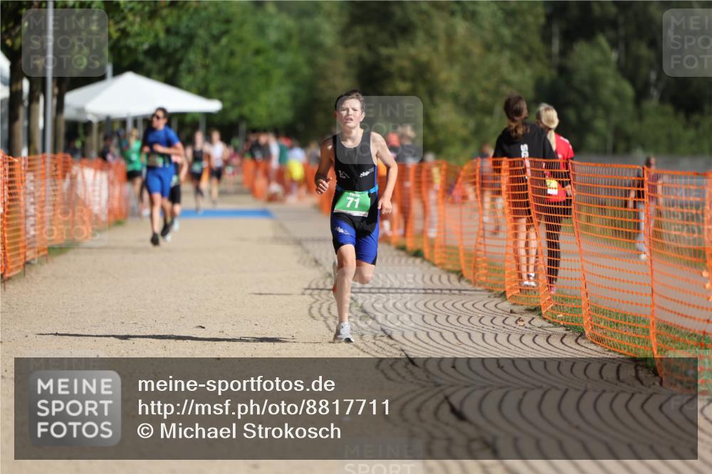 07.09.2025 - 19. Norderstedt Triathlon Michael Strokosch http://msf.ph/oto/8817711 07.09.2025 10:48:46 Laufen 71, 654 meine-sportfotos.de